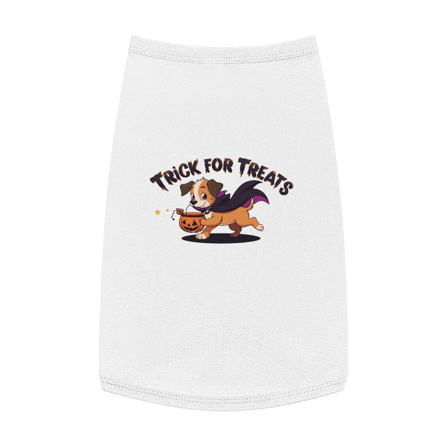 Halloween Pet Tank Top, Dog Costume, Cute Pet Apparel, Fall Pet Fashion, Dog Shirt for Halloween Events