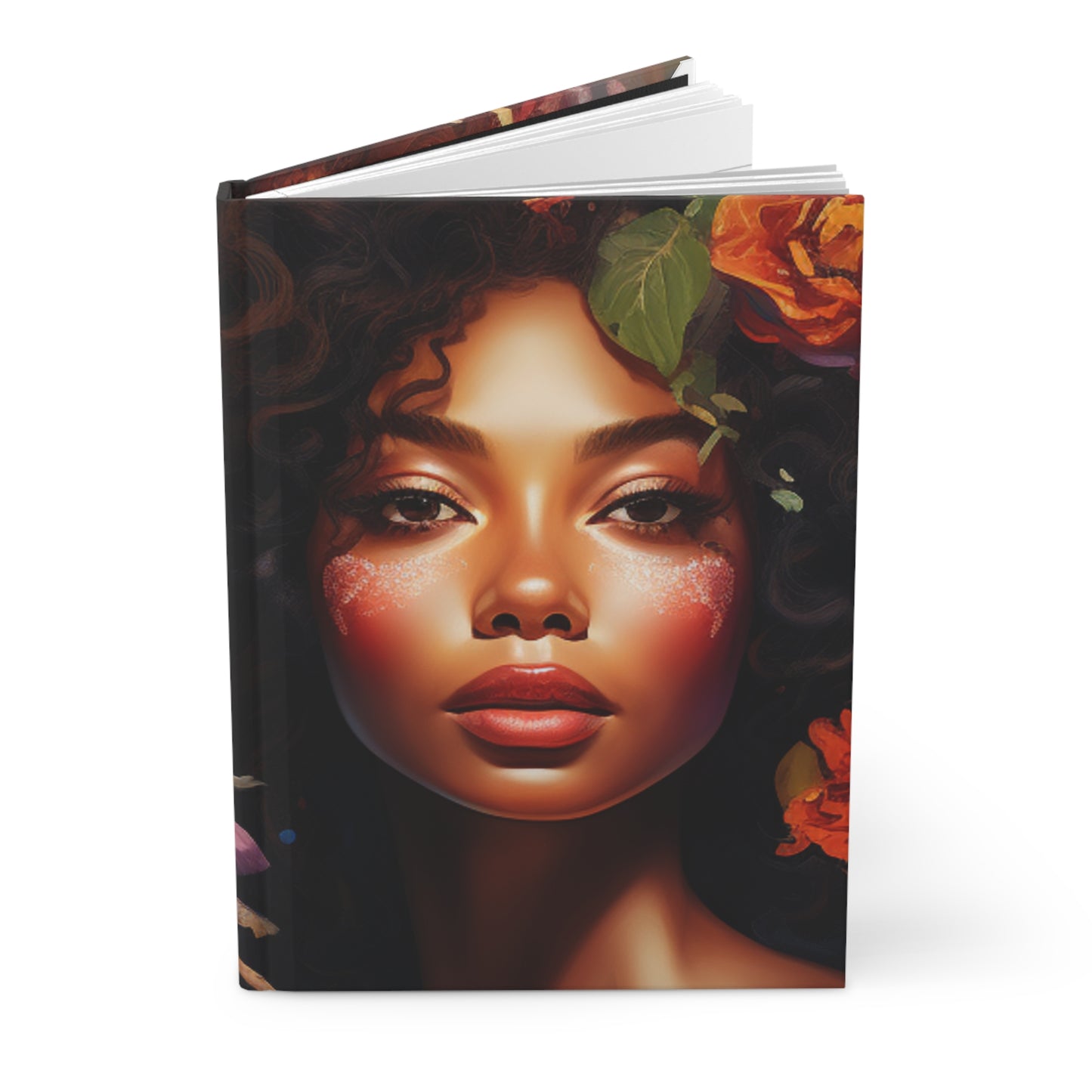 Floral & Butterfly Hardcover Journal - Matte Finish, Women’s Empowerment, Inspirational Gift