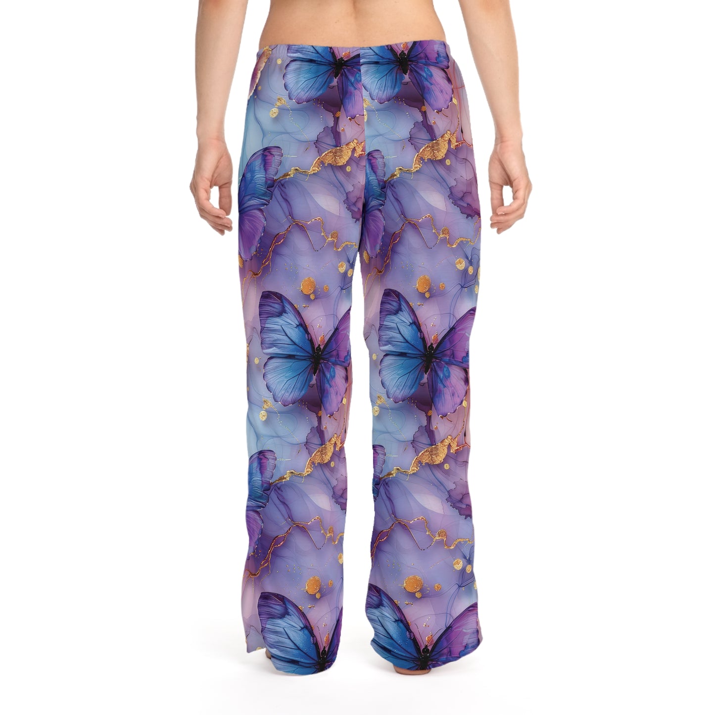 Dreamy Butterfly Women's Pajama Pants - Cozy Sleepwear for Relaxation