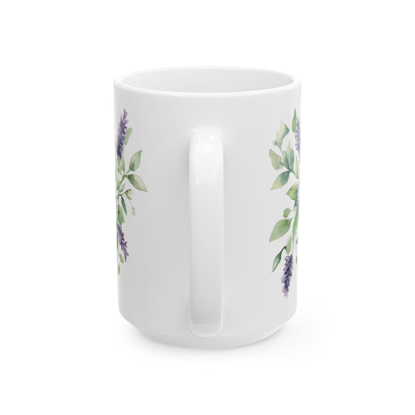 Floral Ceramic Mug - 11oz & 15oz - Perfect for Tea Lovers & Gift Giving