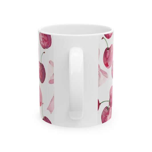 Cherry Blossom Ceramic Mug - 11oz & 15oz Tea/Coffee Cup