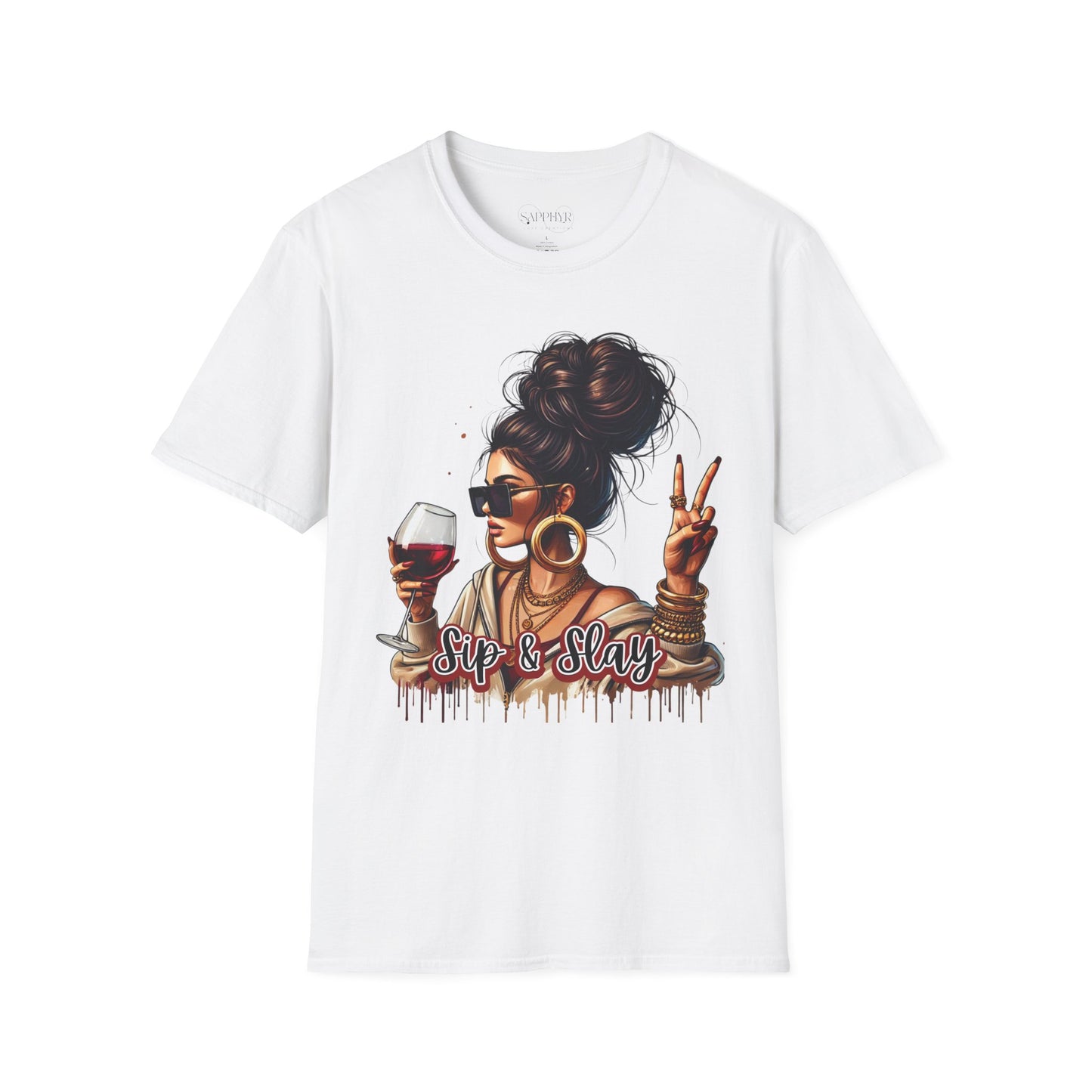 Sassy Wine Lover T-Shirt - Perfect for Celebrations & Casual Wear