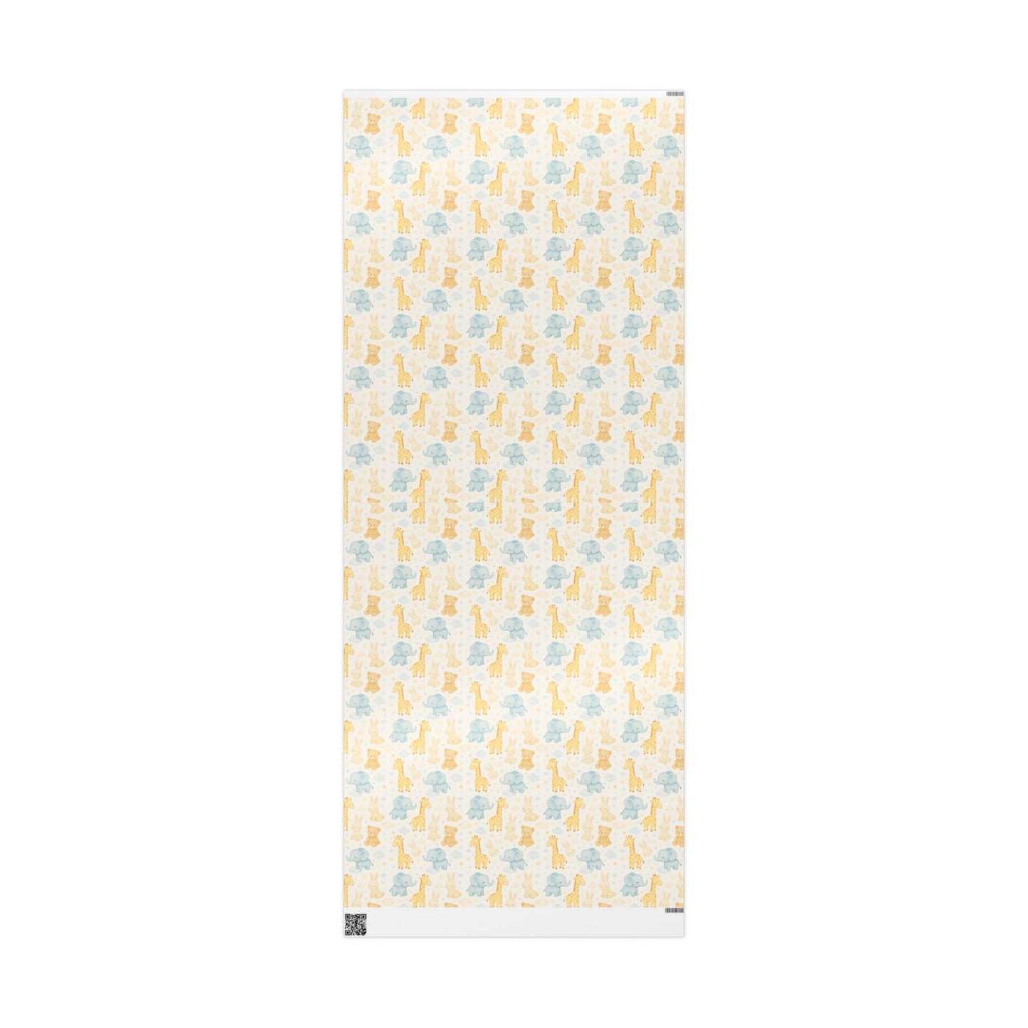 Adorable Animal Wrapping Paper Roll, Cute Gift Wrap for Baby Showers, Birthdays, and Celebrations
