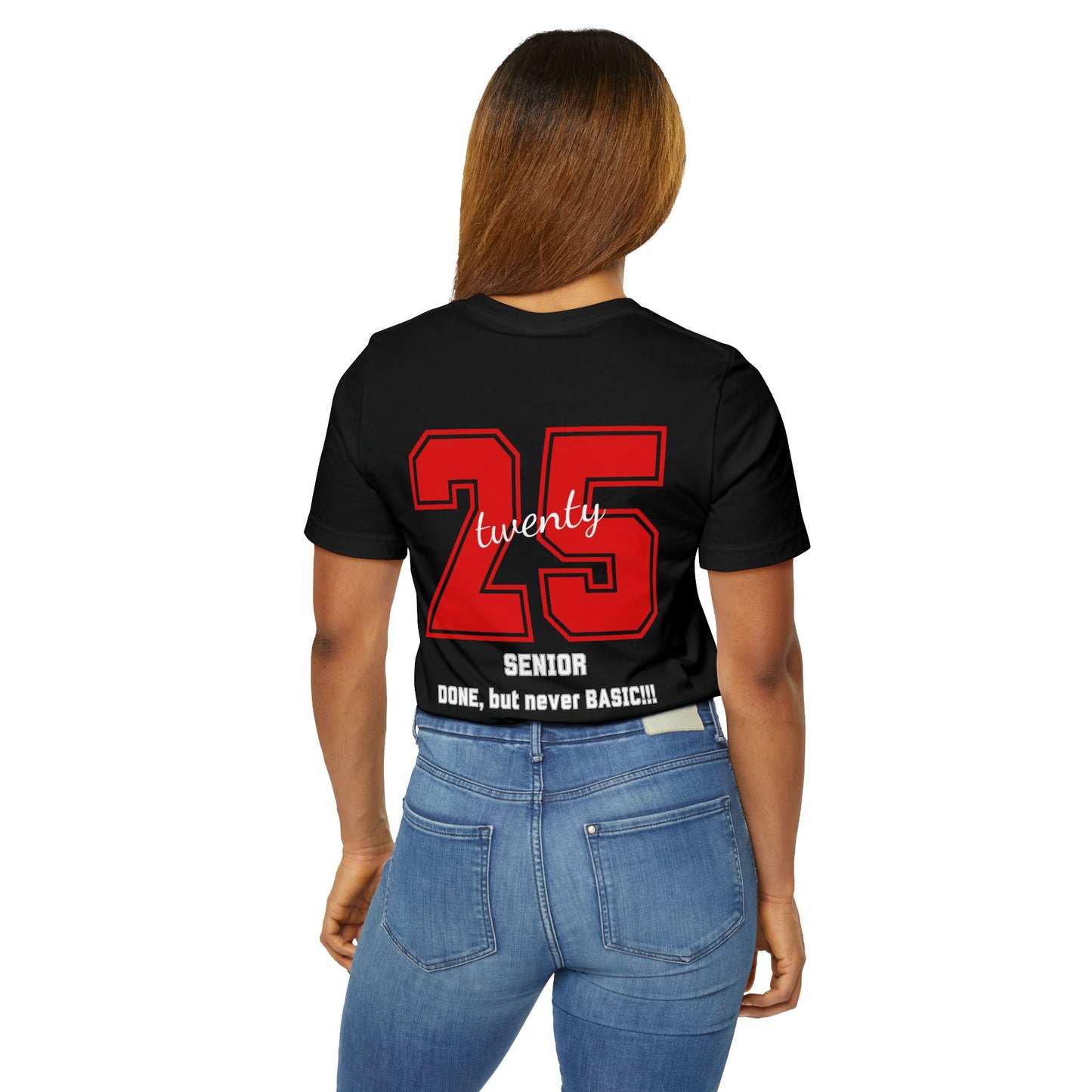 Class of 2025 Unisex Jersey T-Shirt - Senior Pride Tee