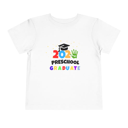 Toddler Preschool Graduate Tee - 2025 Celebration Shirt