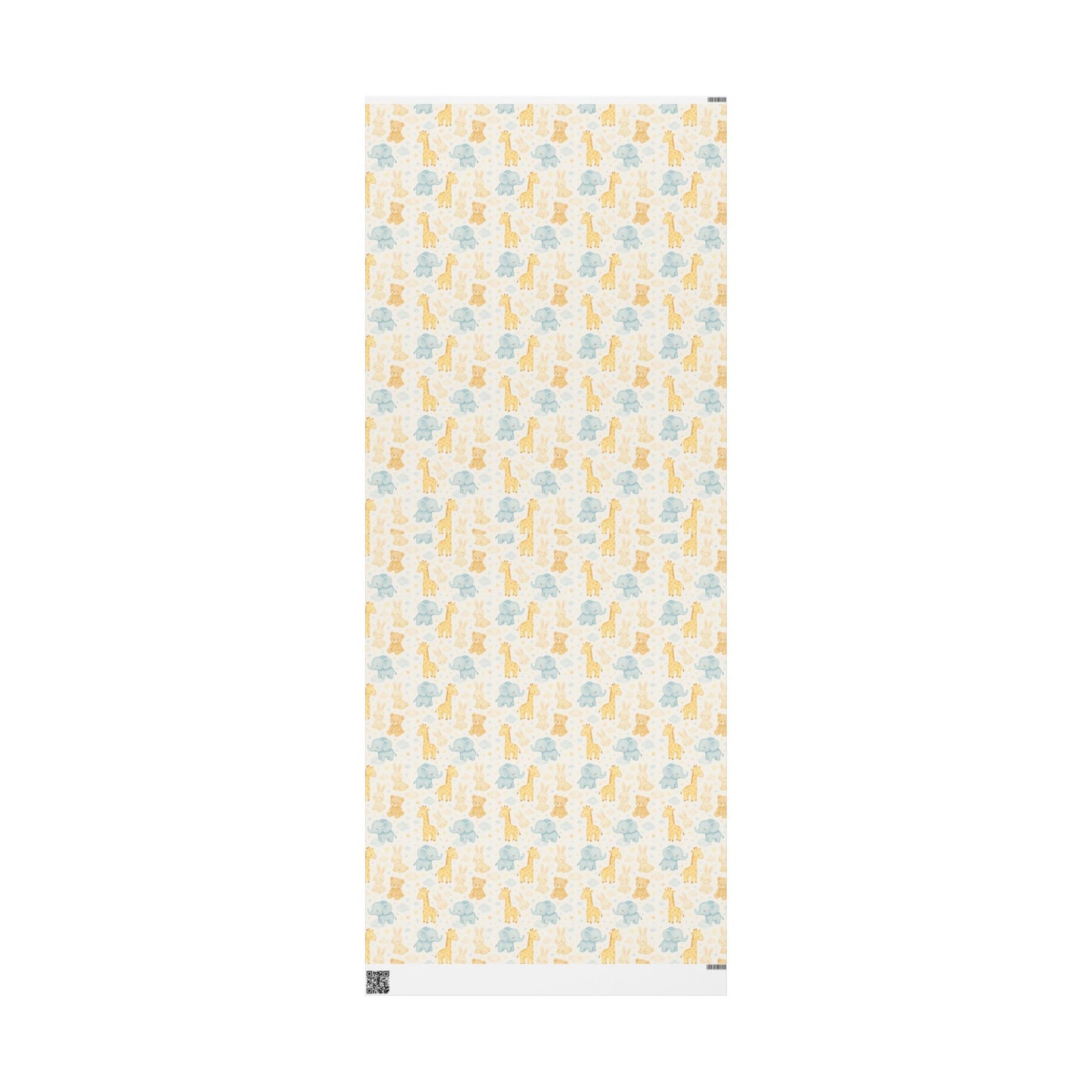 Adorable Animal Wrapping Paper Roll, Cute Gift Wrap for Baby Showers, Birthdays, and Celebrations