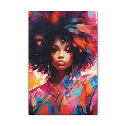 Vibrant Art Canvas Print, Bold Decor for Home, Colorful Wall Art, Unique Gift for Art Lovers, Modern Interior Design