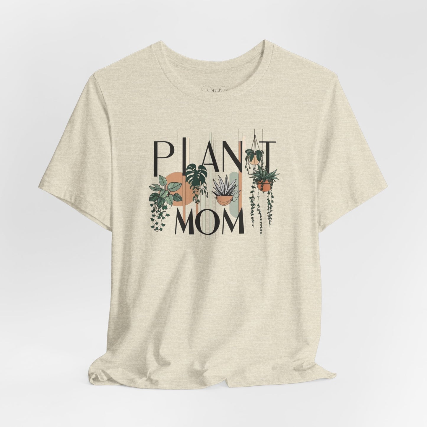 Plant Mom Unisex Jersey Tee - Cute Botanical Shirt for Plant Lovers