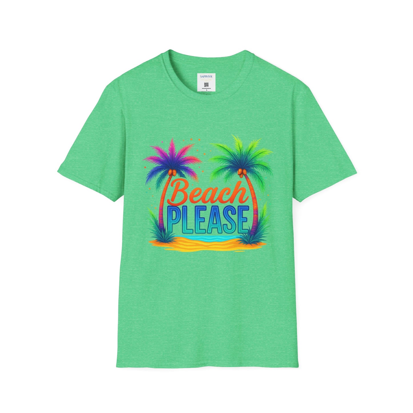 Beach Please Unisex T-Shirt | Vacation Vibes Tee | Summer Casual Wear | Perfect for Beach Days, Gift for Travel Lovers, Fun Apparel