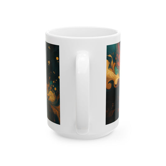 Colorful Butterfly Ceramic Mug - Perfect Gift for Nature Lovers