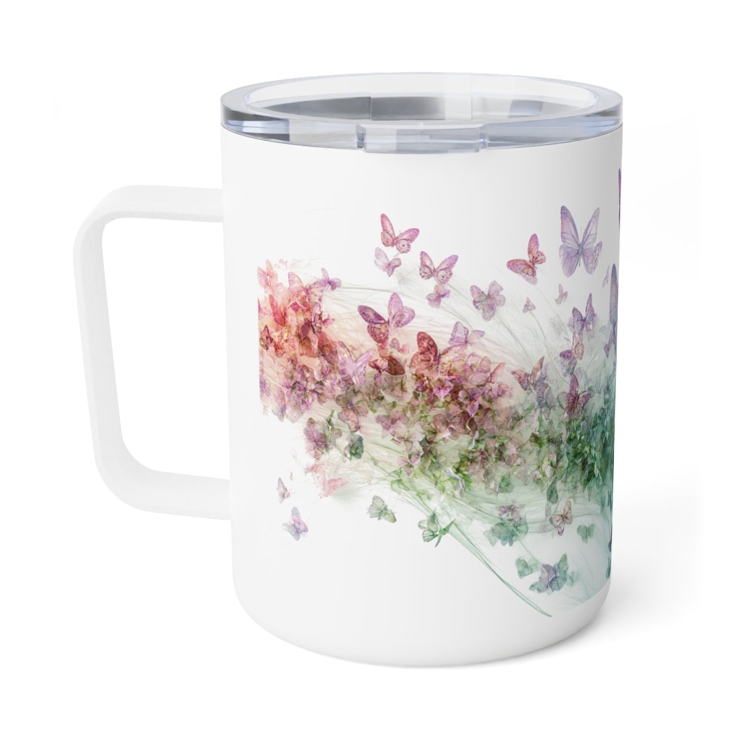 Warm Heart Floral Insulated Coffee Mug - 10oz