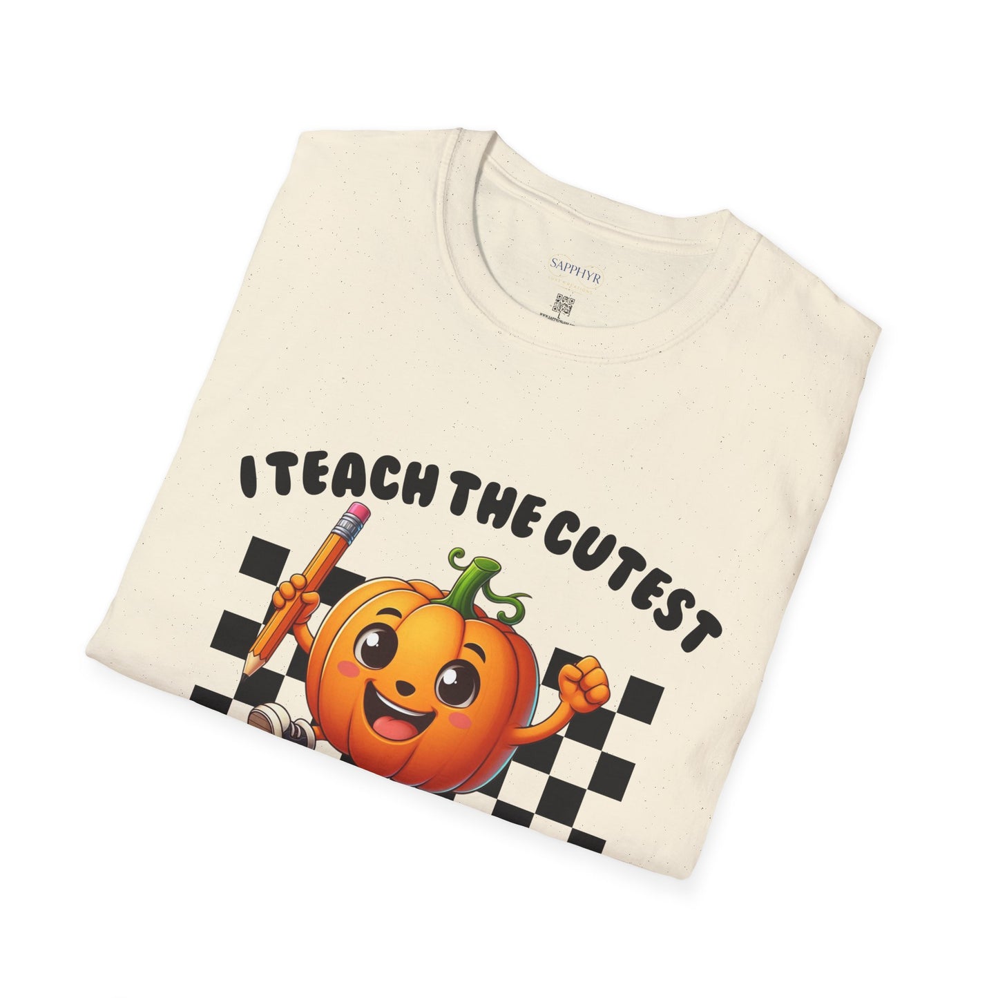 Pumpkin Teacher T-Shirt, Fall Apparel, Autumn Vibes, Halloween Gift, Cute Teacher Shirt, Back to School Tee