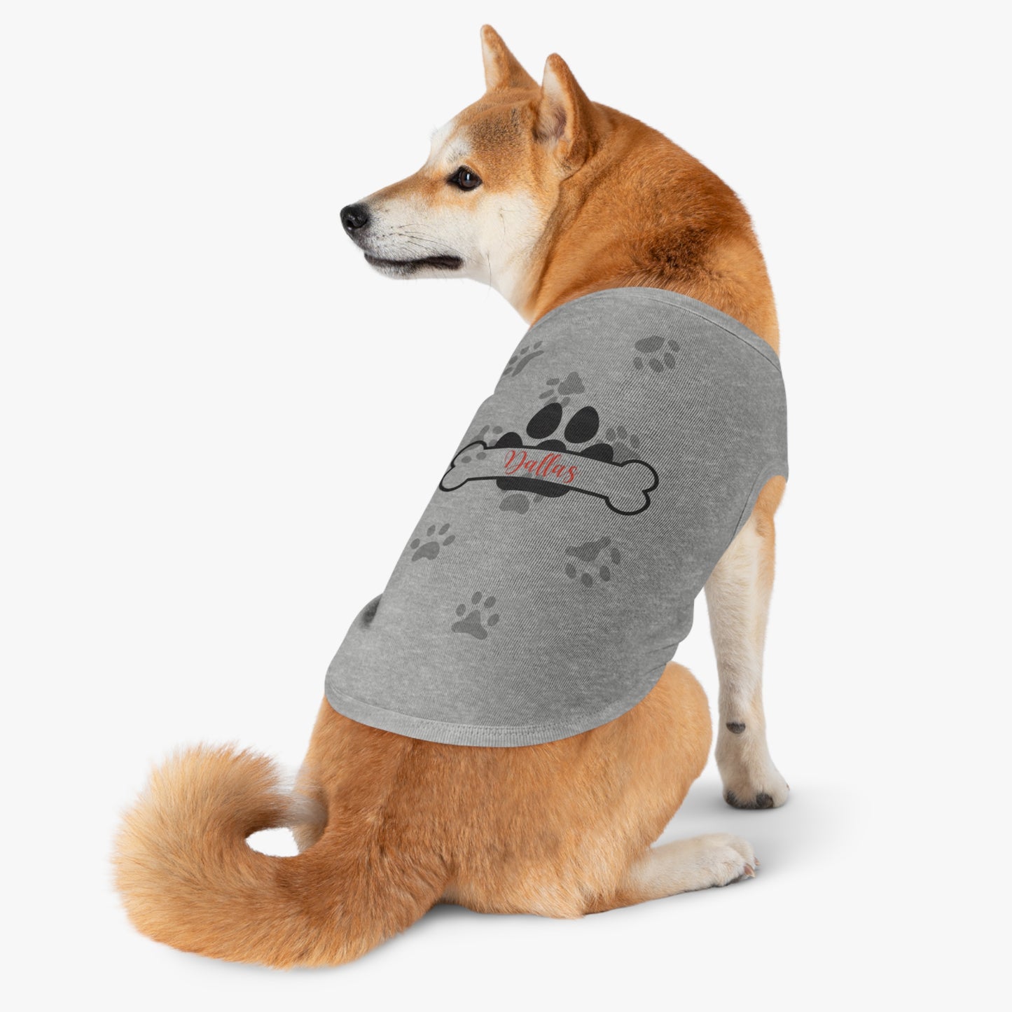 Custom Dog Tank Top - Personalized Pet Apparel, Cute Pet Clothing, Dog Lover Gift, Summer Pet Tank, Unique Pet Wear #