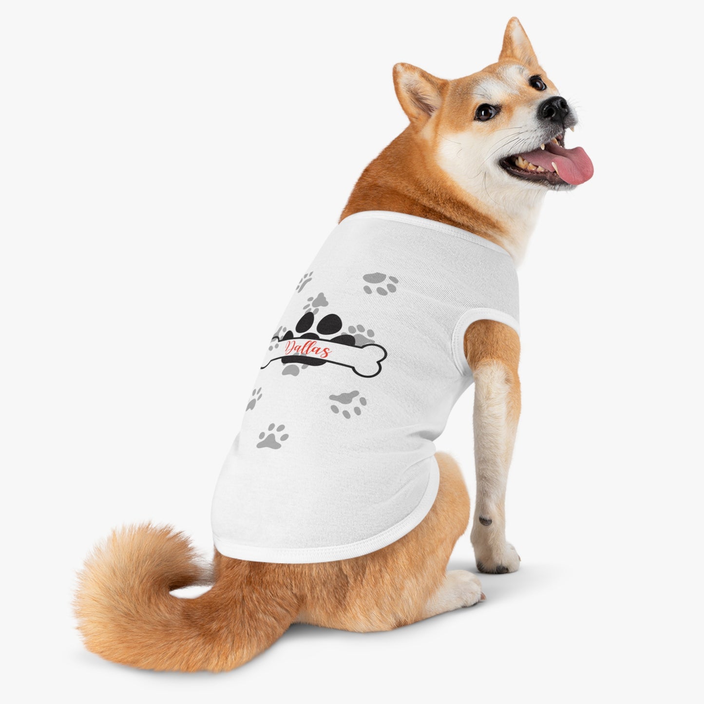 Custom Dog Tank Top - Personalized Pet Apparel, Cute Pet Clothing, Dog Lover Gift, Summer Pet Tank, Unique Pet Wear #