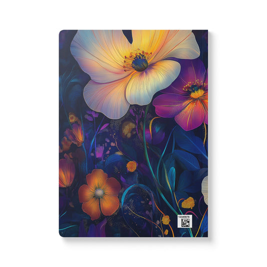 Vibrant Floral Softcover Journal - Ideal for Writing & Reflection