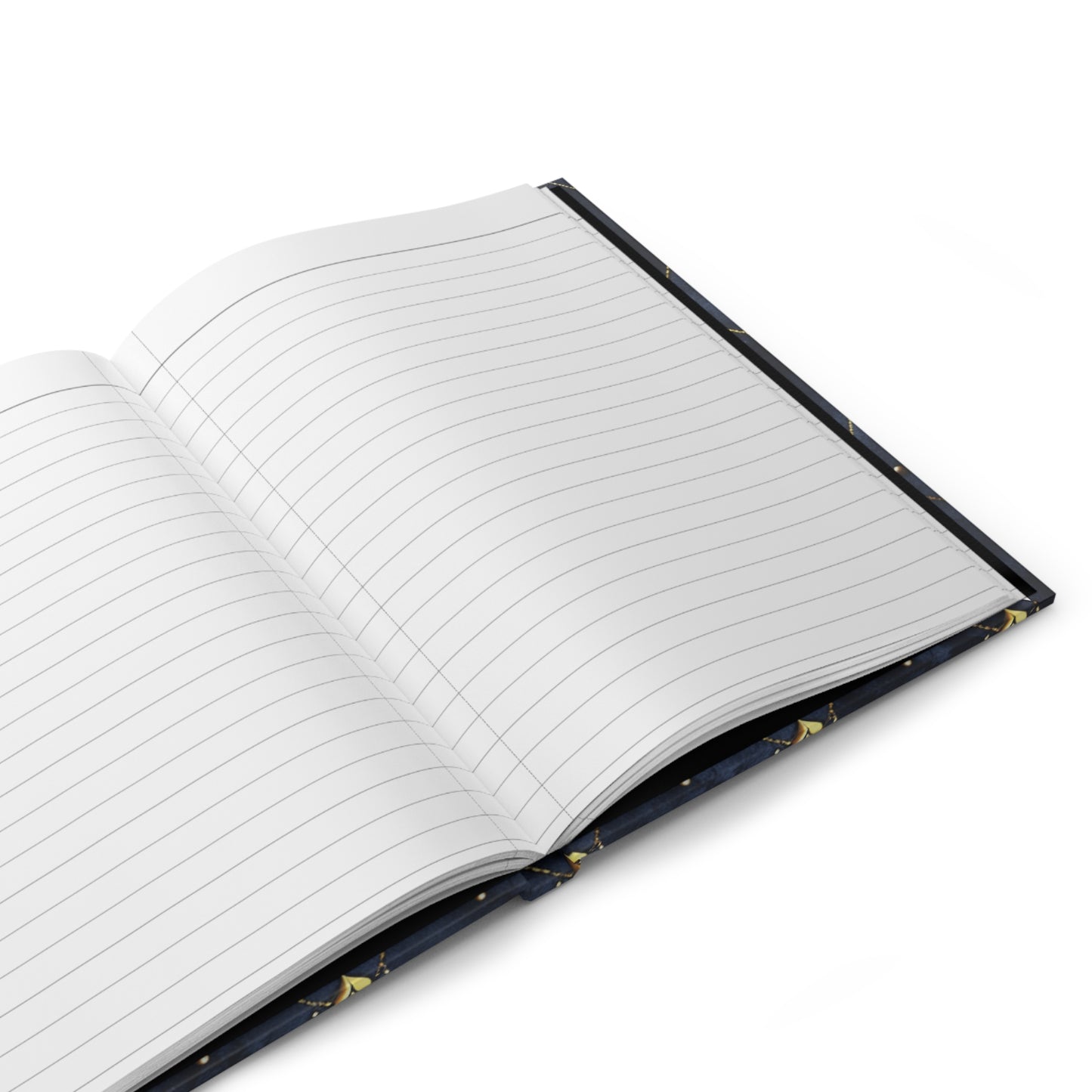 Elegant Gold-Embellished Hardcover Journal - Perfect for Writing and Journaling