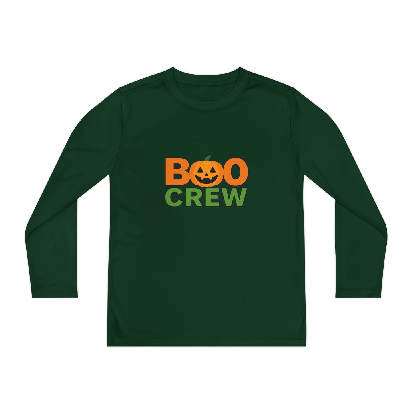 Youth Long Sleeve Boo CrewTee