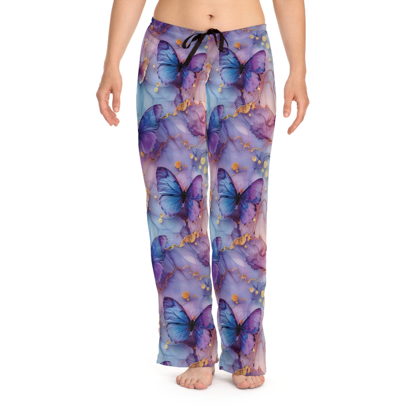 Dreamy Butterfly Women's Pajama Pants - Cozy Sleepwear for Relaxation