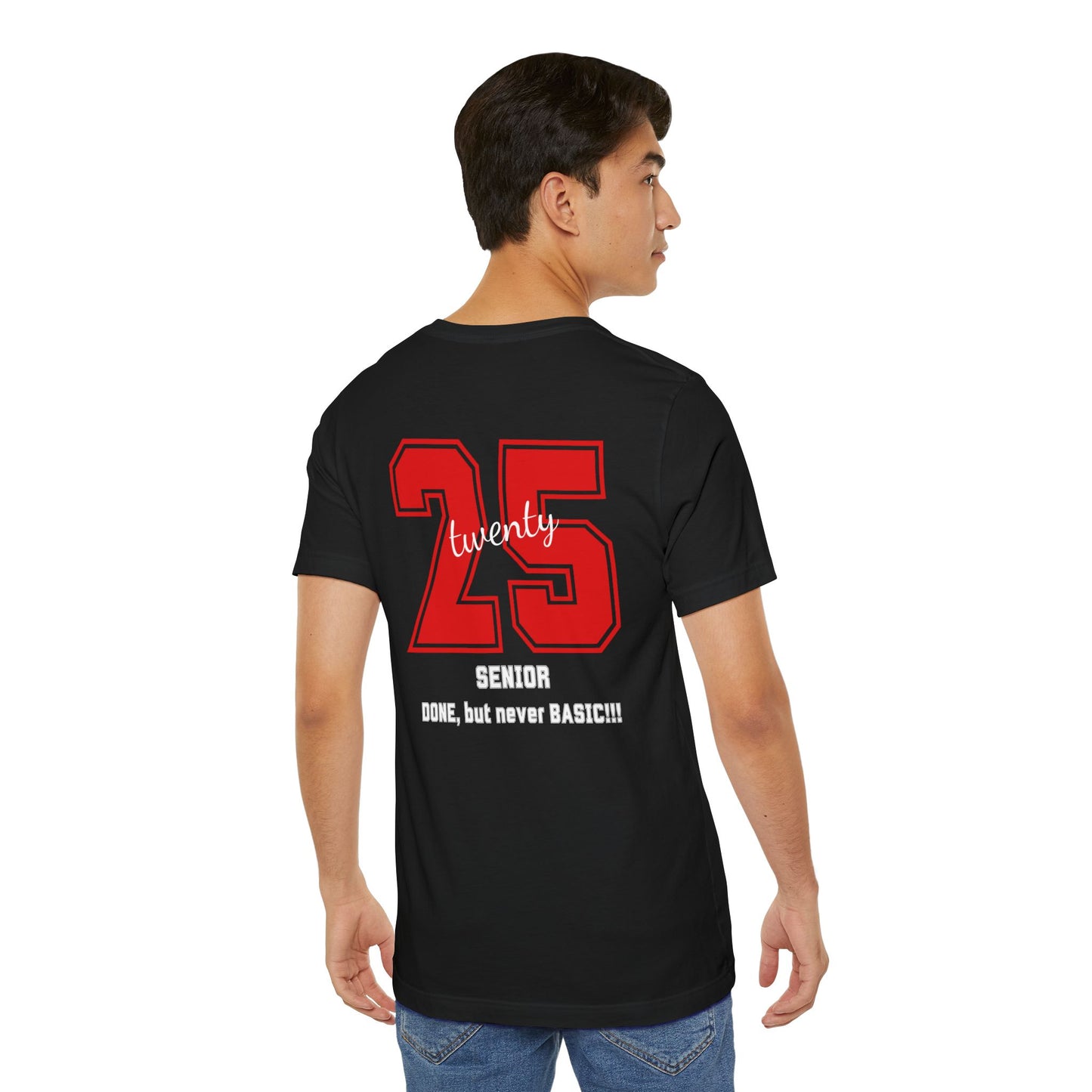 Class of 2025 Unisex Jersey T-Shirt - Senior Pride Tee