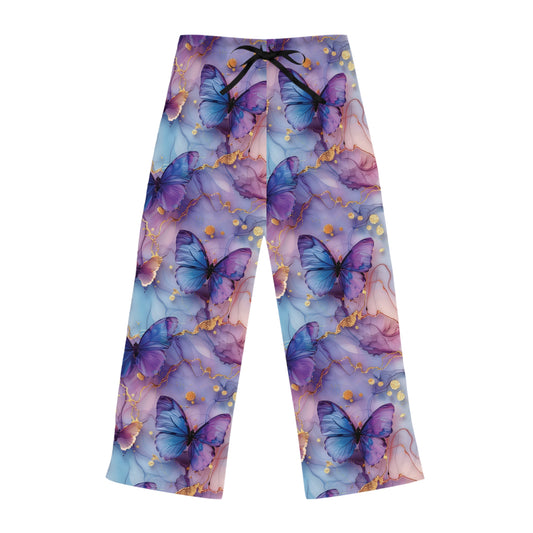 Dreamy Butterfly Women's Pajama Pants - Cozy Sleepwear for Relaxation