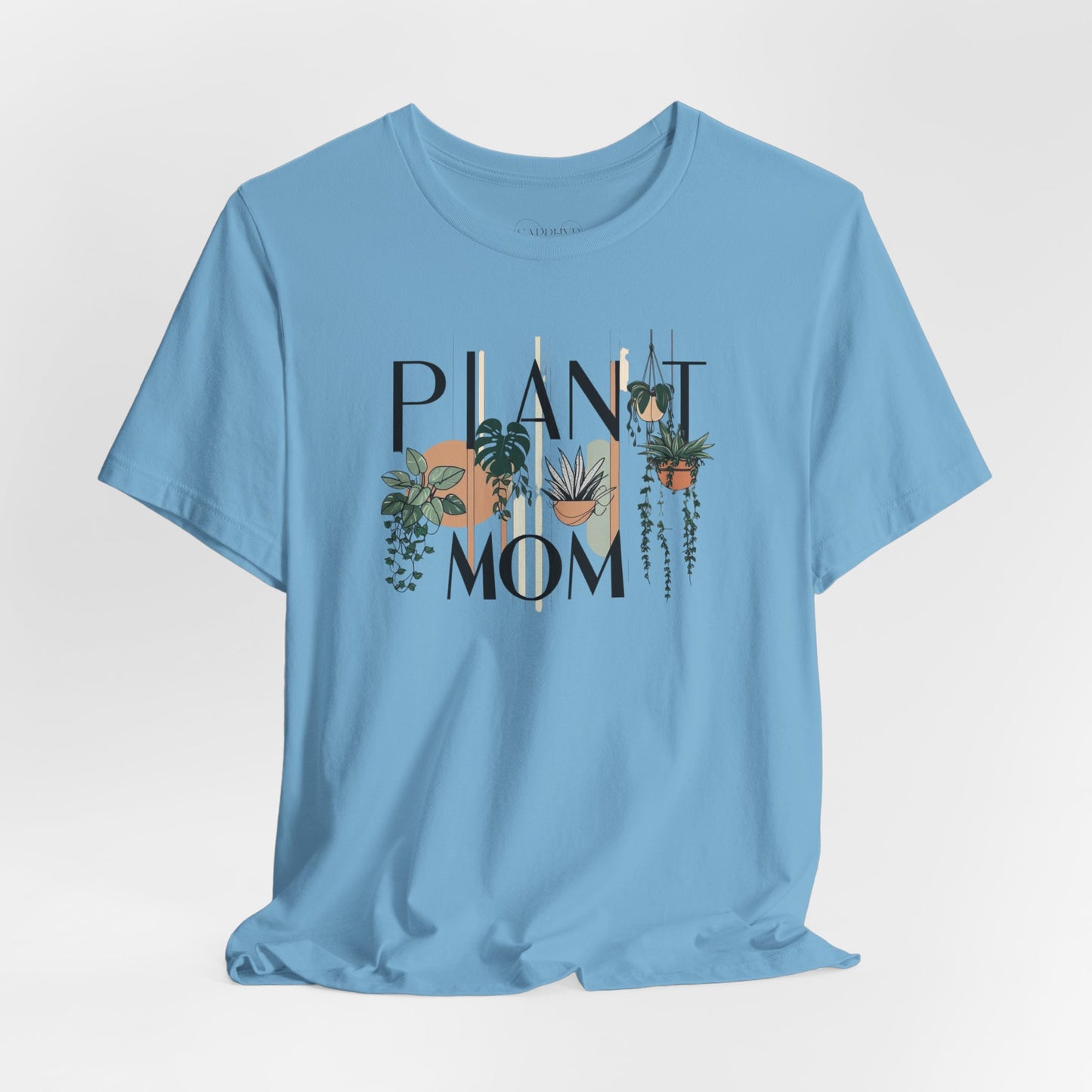 Plant Mom Unisex Jersey Tee - Cute Botanical Shirt for Plant Lovers