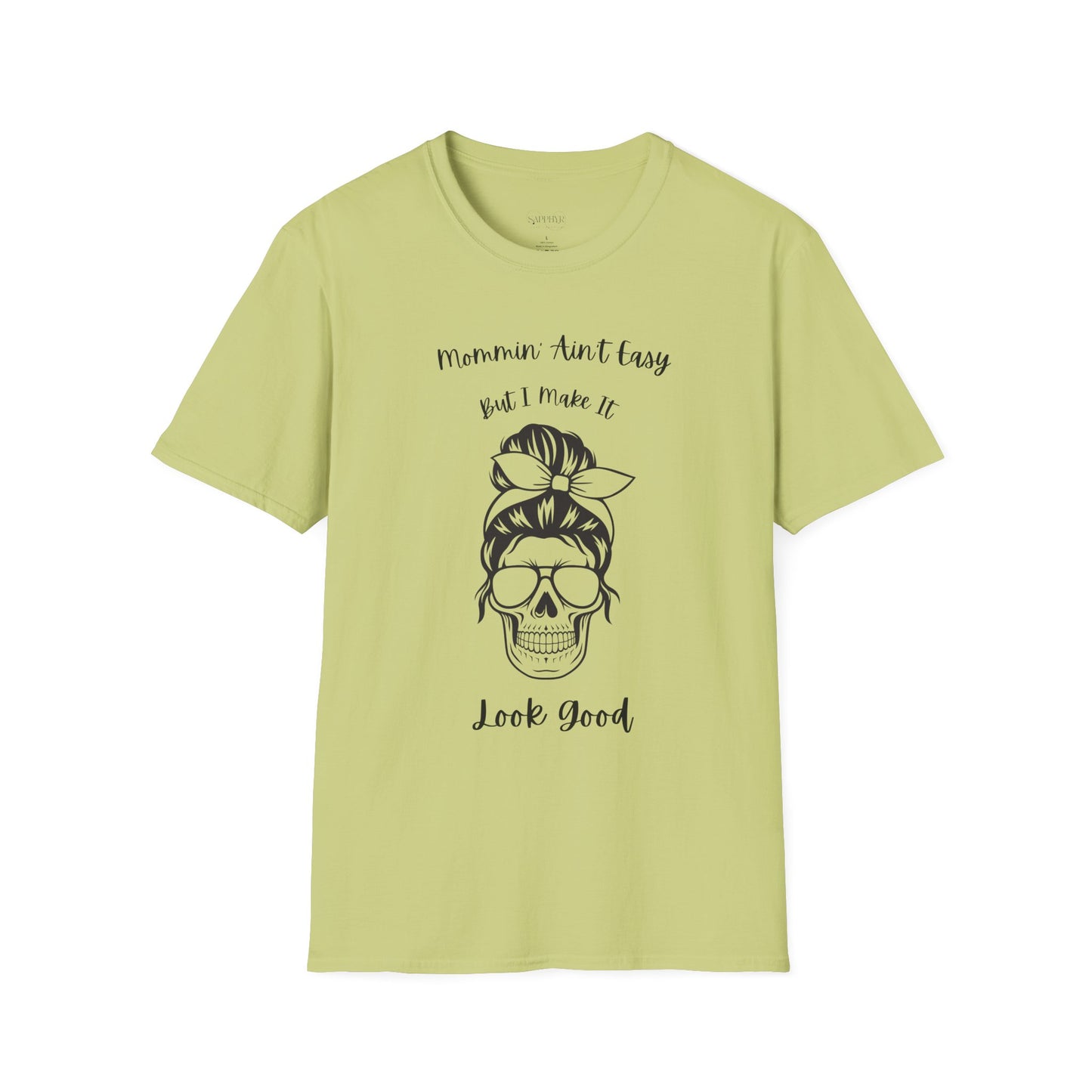 Mommin' Ain't Easy Unisex Softstyle T-Shirt - Fun and Comfortable Tee for Moms