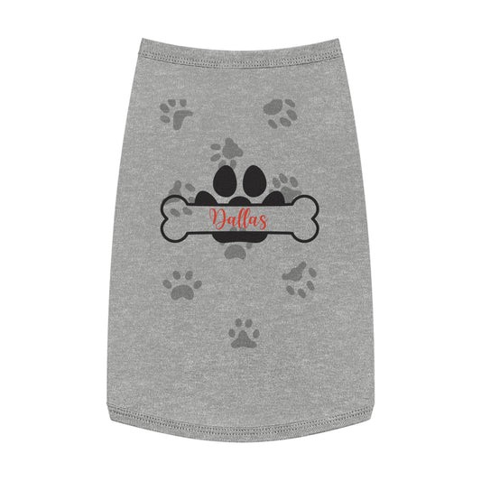 Custom Dog Tank Top - Personalized Pet Apparel, Cute Pet Clothing, Dog Lover Gift, Summer Pet Tank, Unique Pet Wear #