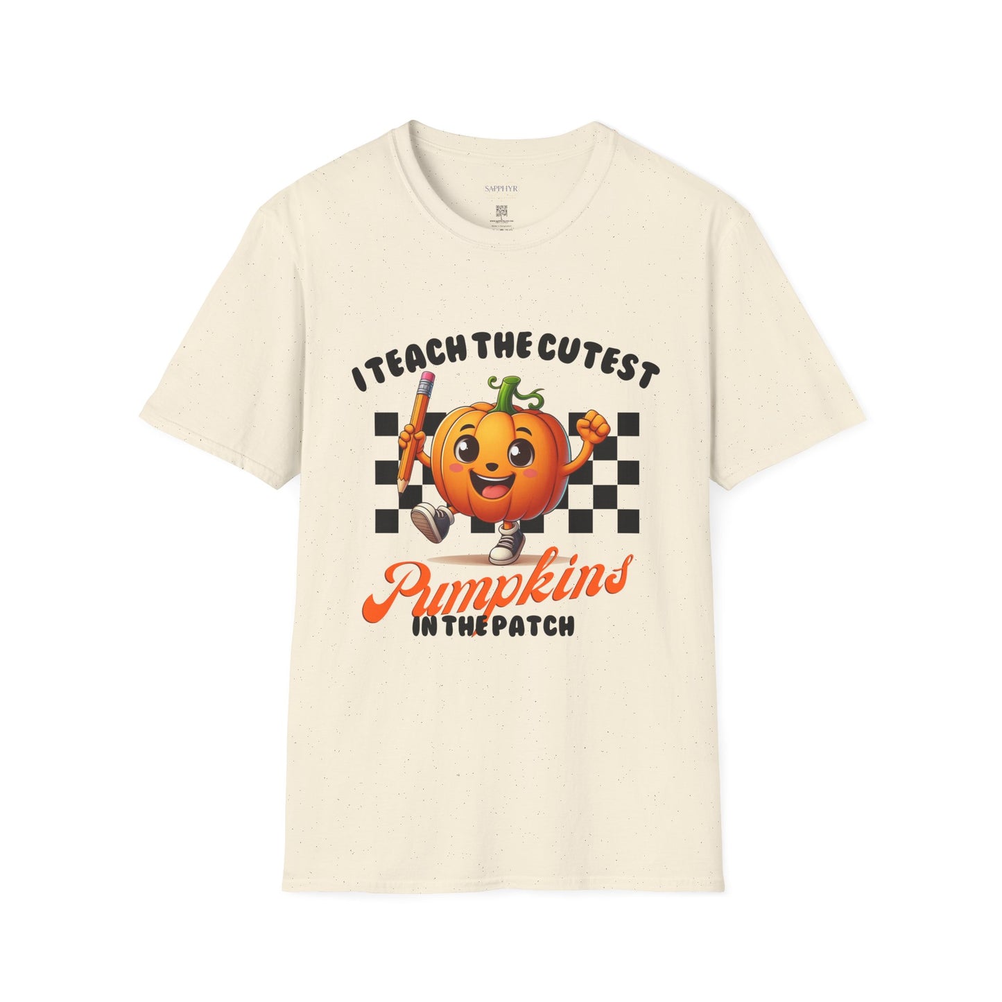 Pumpkin Teacher T-Shirt, Fall Apparel, Autumn Vibes, Halloween Gift, Cute Teacher Shirt, Back to School Tee