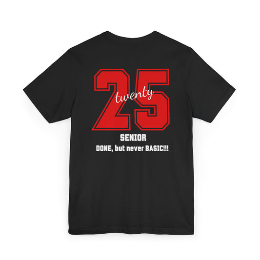 Class of 2025 Unisex Jersey T-Shirt - Senior Pride Tee