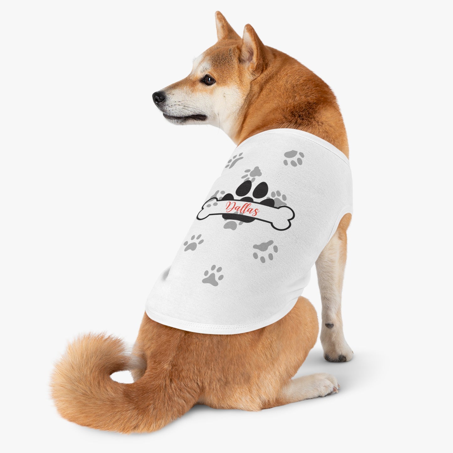 Custom Dog Tank Top - Personalized Pet Apparel, Cute Pet Clothing, Dog Lover Gift, Summer Pet Tank, Unique Pet Wear #