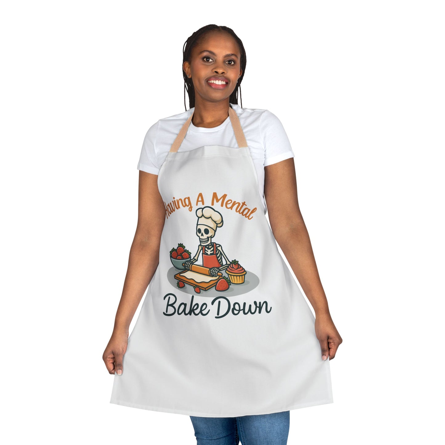 Fun Baking Apron for Mental Health Awareness, Culinary Gift, Cooking with Humor, Kitchen Decor, Unique Chef Apron, Birthday Gift, Bake [...]