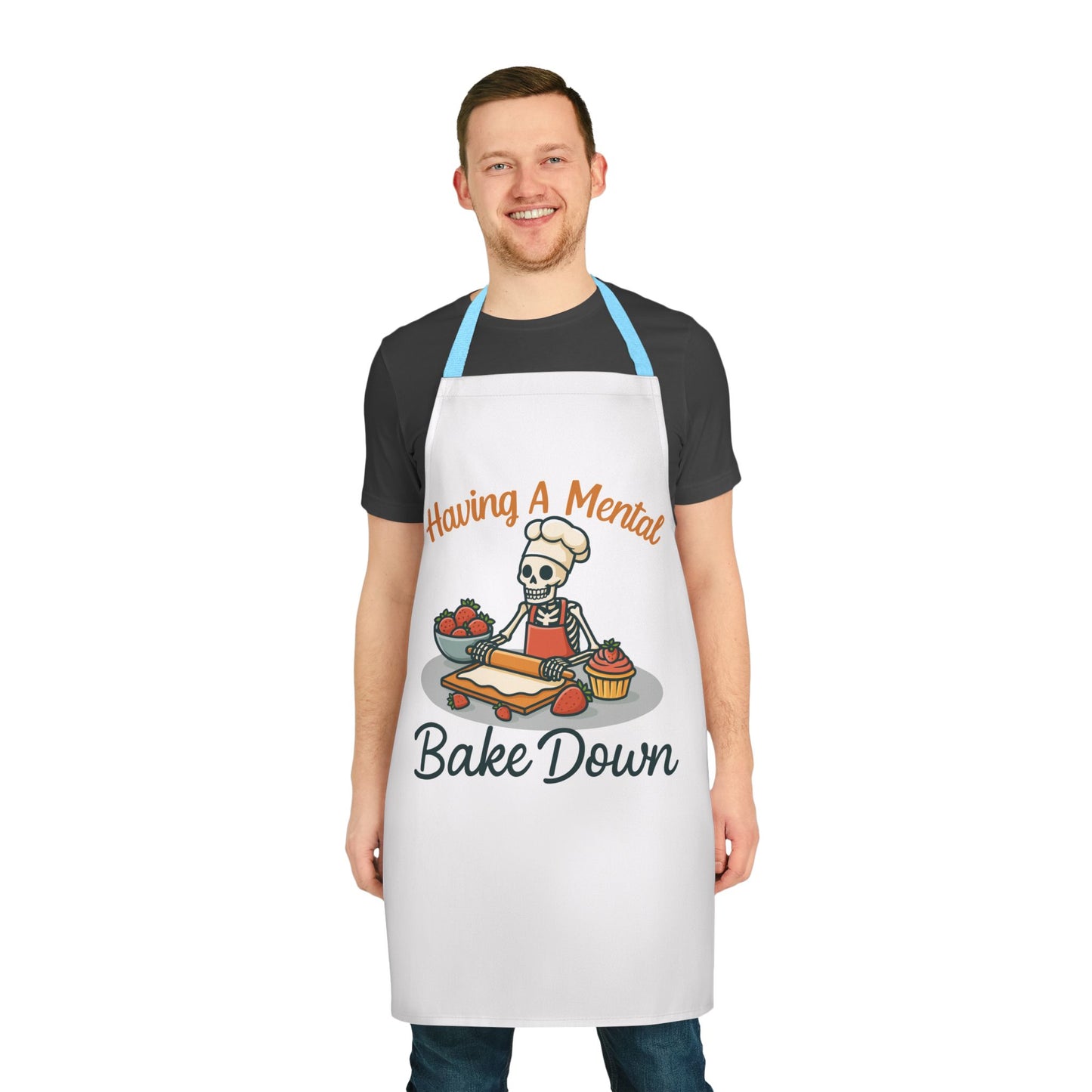 Fun Baking Apron for Mental Health Awareness, Culinary Gift, Cooking with Humor, Kitchen Decor, Unique Chef Apron, Birthday Gift, Bake [...]