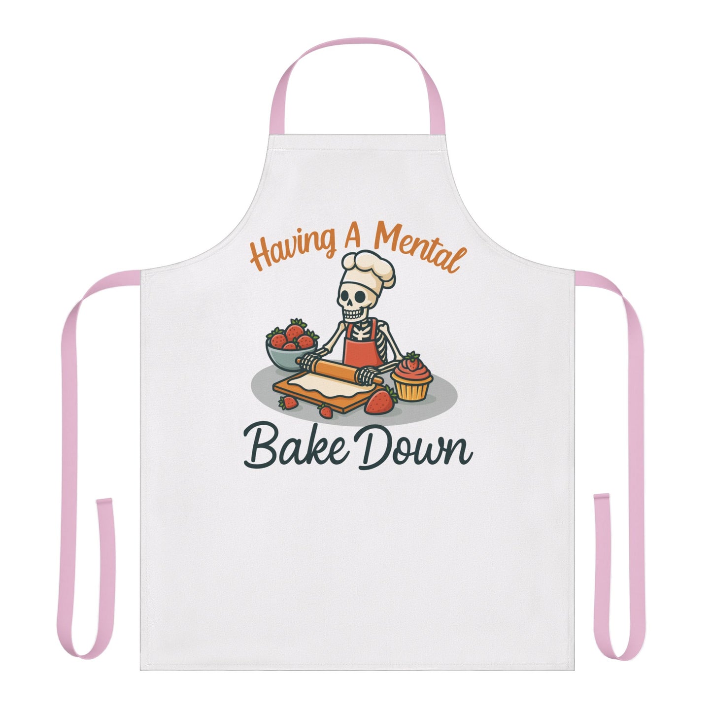 Fun Baking Apron for Mental Health Awareness, Culinary Gift, Cooking with Humor, Kitchen Decor, Unique Chef Apron, Birthday Gift, Bake [...]