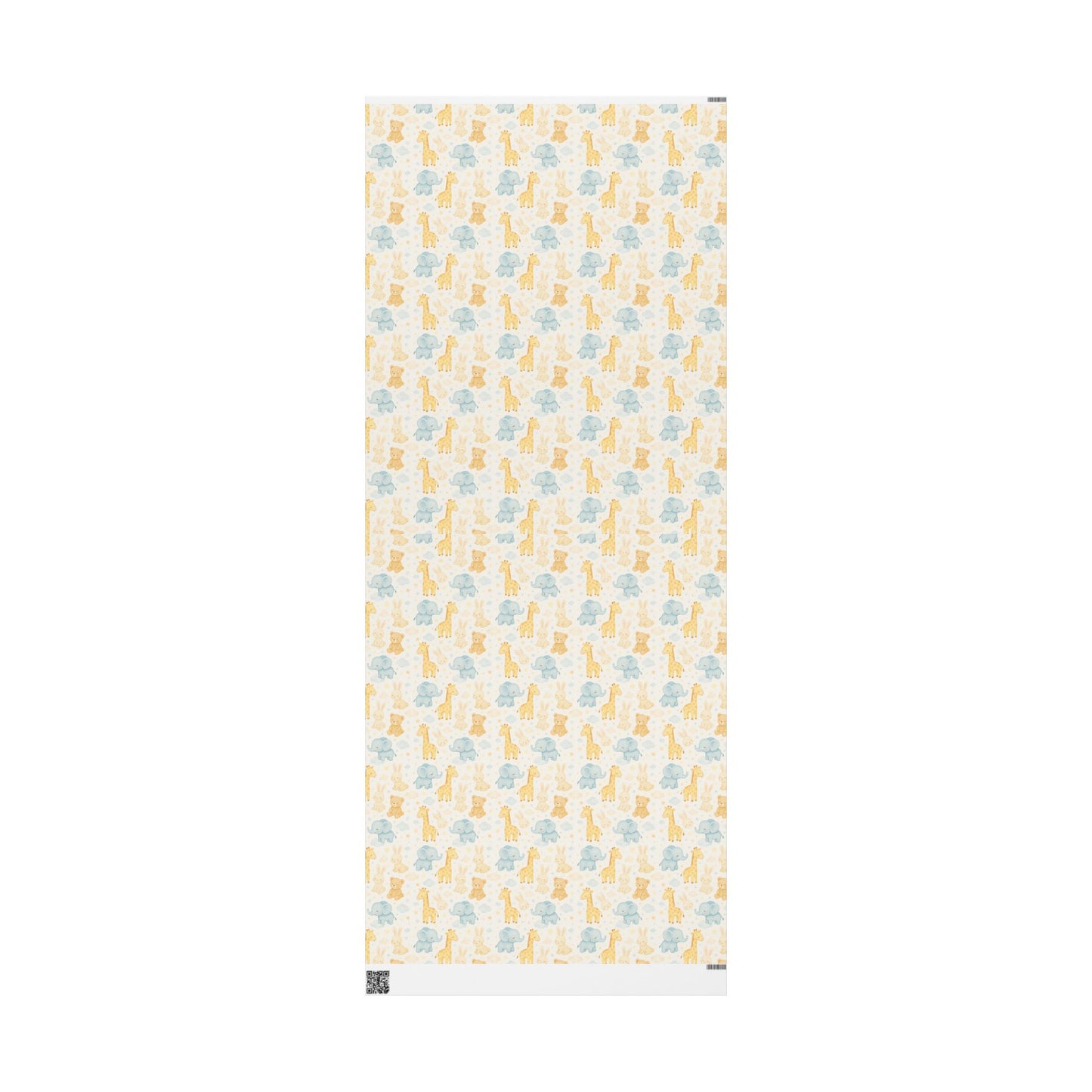 Adorable Animal Wrapping Paper Roll, Cute Gift Wrap for Baby Showers, Birthdays, and Celebrations