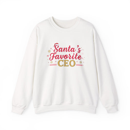 Santa's Favorite CEO Christmas Sweatshirt