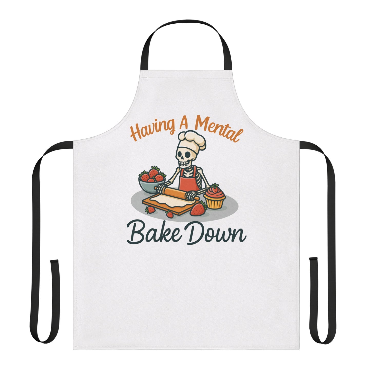 Fun Baking Apron for Mental Health Awareness, Culinary Gift, Cooking with Humor, Kitchen Decor, Unique Chef Apron, Birthday Gift, Bake [...]