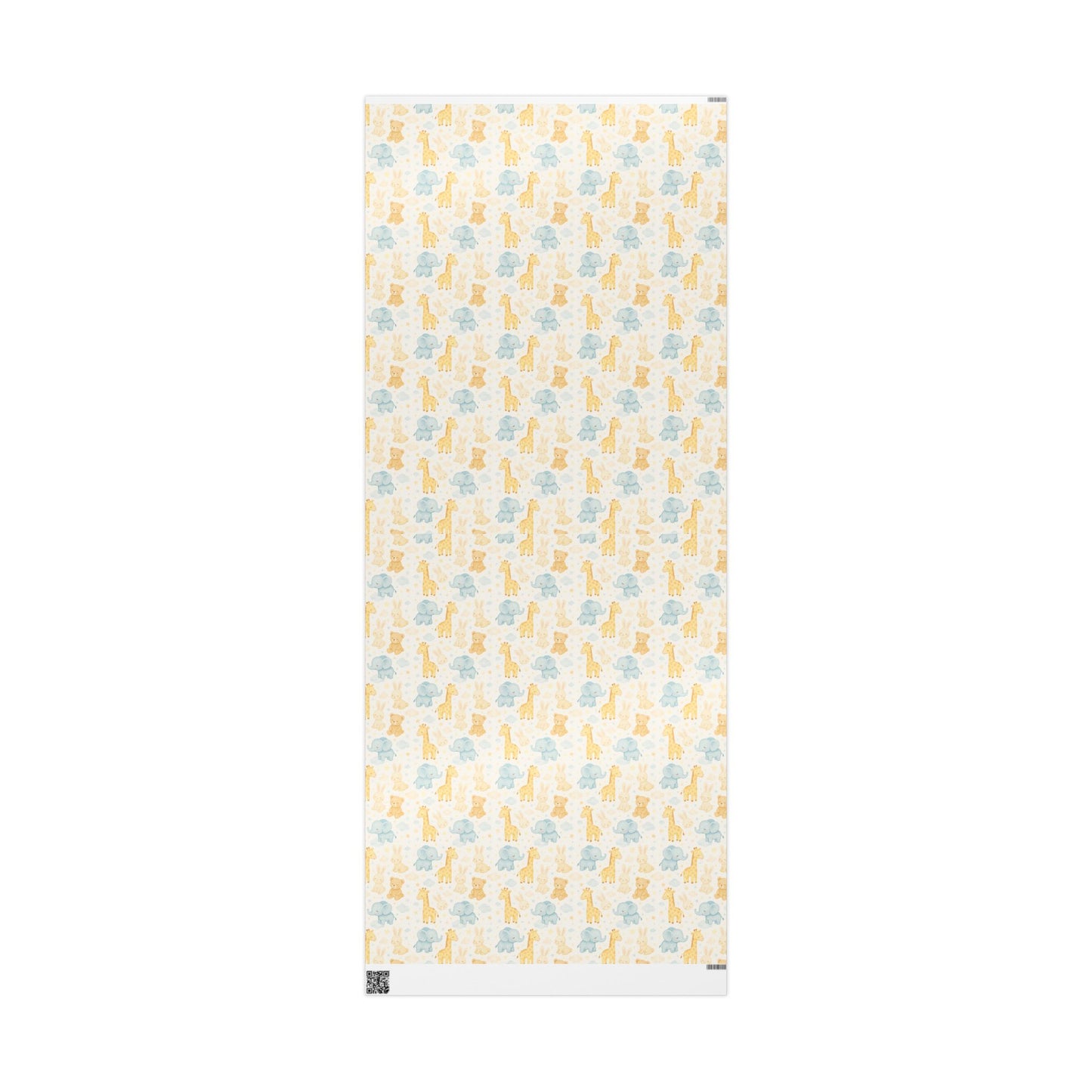 Adorable Animal Wrapping Paper Roll, Cute Gift Wrap for Baby Showers, Birthdays, and Celebrations