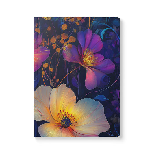Vibrant Floral Softcover Journal - Ideal for Writing & Reflection
